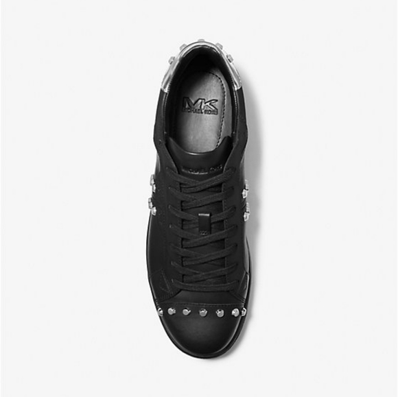 Michael Kors Keating Studded Lace-Up Men's Sneakers - Picture 4 of 5